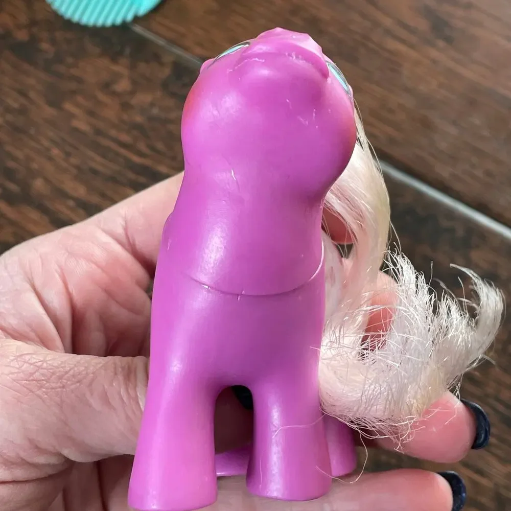 My Little Pony Baby Beachy Keen w/ Playpen & Duck Comb Vtg Mail In G1 MLP READ